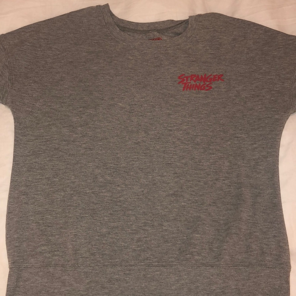 Stranger things long sleeve crew neck